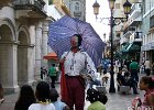 Clown  A clown entertaining a group of children across from the Columbus square in Santo Domingo. : DR