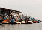 Fishing Boats  A collection of fishing boats in Thailand.